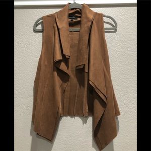 Karen Kane XS suede vest